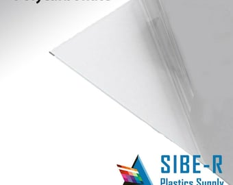 Sibe-r Plastic Supply SM White Aluminium Composite Sign Panel Sheet 1/8