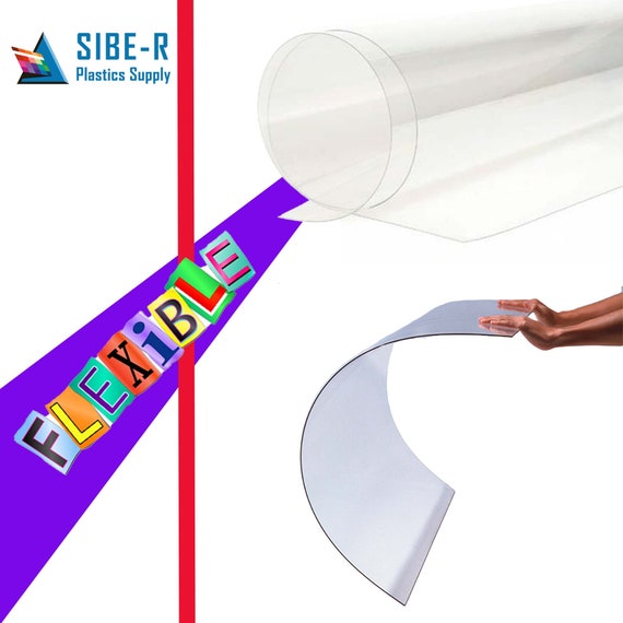 1/2 Thick Clear Acrylic Plexiglas Plastic Circle Disc Round pick Your SIZE  SIBE-R Plastic Supply 