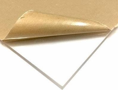 Acrylic Plexiglass Plastic Sheet - 1/2" Thick - Transparent Clear - Pick Your Size