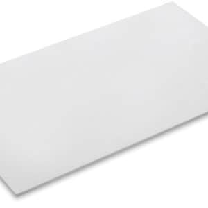 WHITE STYRENE POLYSTYRENE PLASTIC SHEET .125" X 24" X 24" 1/8" VACUUM FORMING 