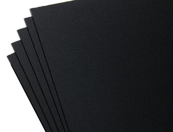 Sibe-r Plastic Supply SM KYDEX V Black Plastic Sheet 1/8 Thick 24 X 48  Vacum Forming 