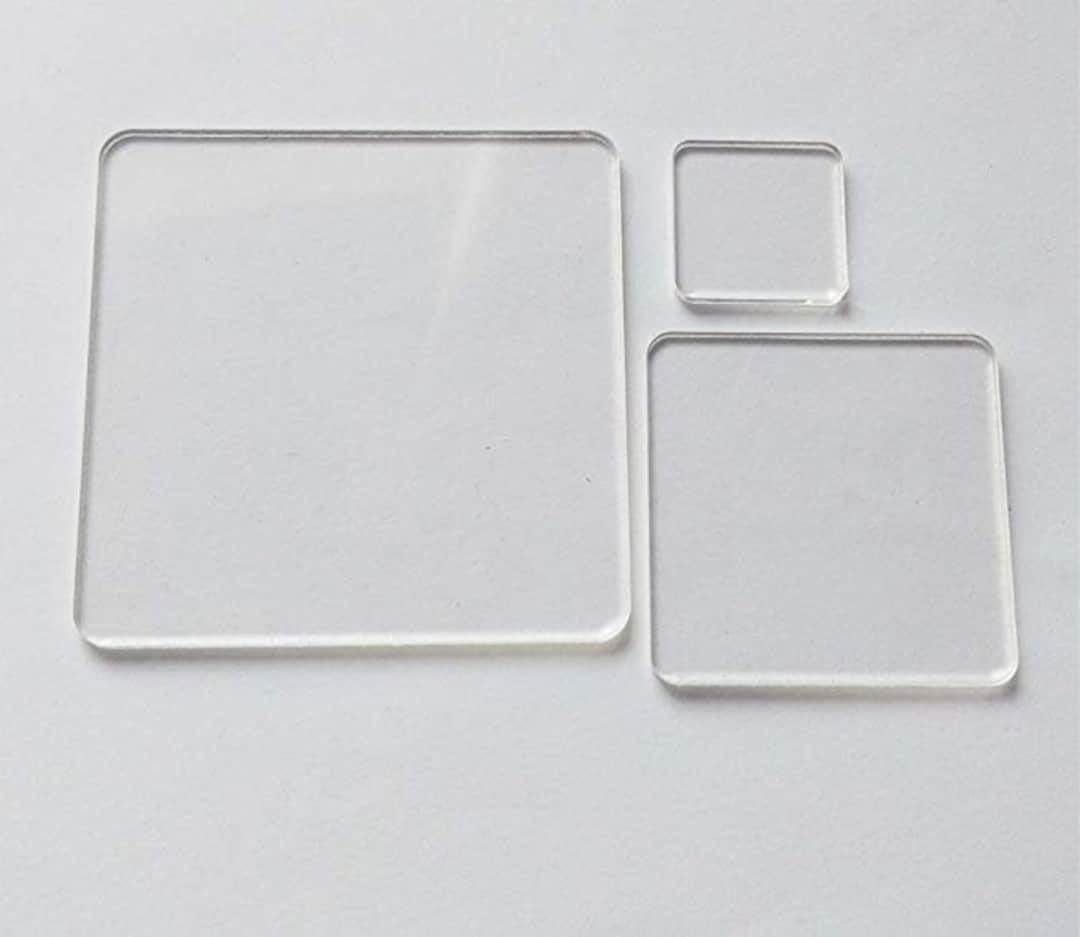 1/2 Thick Clear Acrylic Plexiglas Plastic Circle Disc Round pick Your SIZE  SIBE-R Plastic Supply 