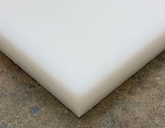 10 x 15 x 1/4 White Plastic (HDPE) Cutting Board - FDA/NSF/USDA