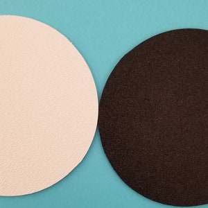 ABS Plastic Circle Disc - 1/8&quot; Thick - White or Black - Choose Your Diameter From 10&quot;-22&quot;