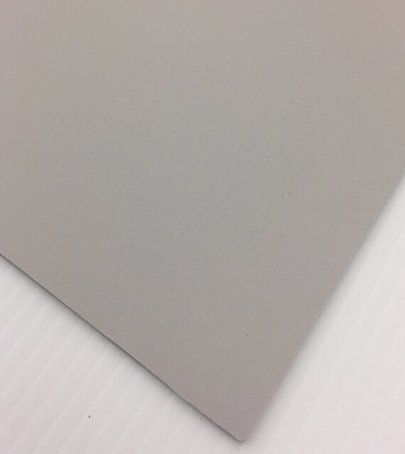 Sibe-r Plastic Supply SM Light Gray Sintra PVC Foam Board Plastic 1/8 3 Mm  Thick Pick Your Size - Etsy