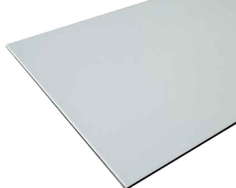 Aluminum Composite Sign Panel Sheet - 1/8" Thick - White - Pick Your Size