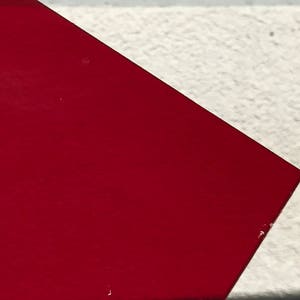 3-Pack Acrylic Plexiglass Plastic Sheet - 1/8&quot; Thick (3mm) - Transparent Red #2423 - 8&quot; x 12&quot;