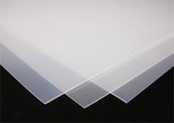 Polycarbonate Sheet, Clear, .030 Thick, 12 Width, 24 Length