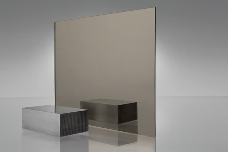 12 X 24 1 8 Thick Acrylic Mirror Bronze 1600 Plexiglas Plastic Sheet