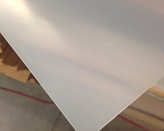 PETG Clear Plastic Sheet - 0.030&quot; Thick - Pick Your Size