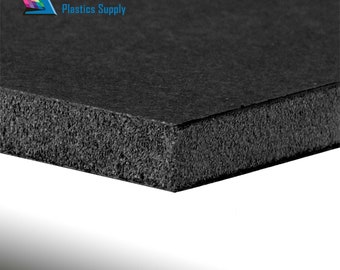 Gatorboard Rigid Foam Board - 3/16" Thick - Black - Pick Your Size
