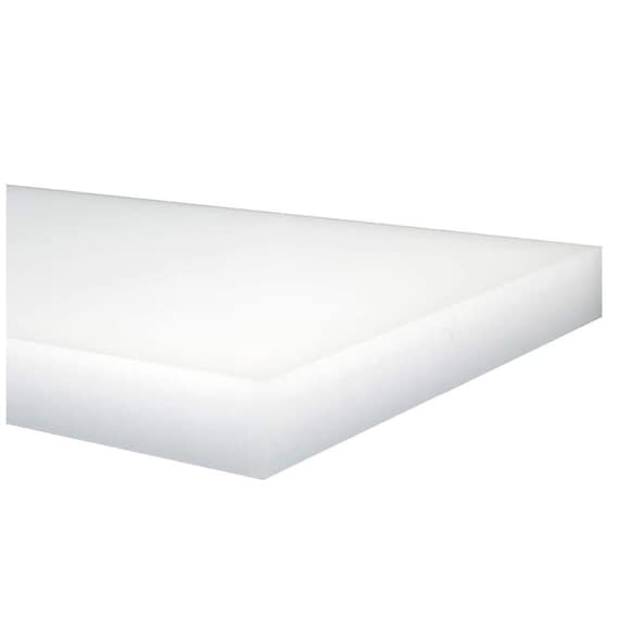 Sibe-R Plastic Supply℠ UHMW Sheet 1/4" Thick 12" x 24" ^ Natural Sibe-R Plastic Supply℠ UHMW Sheet 1/4" Thick 12" x 24" ^ Natural
