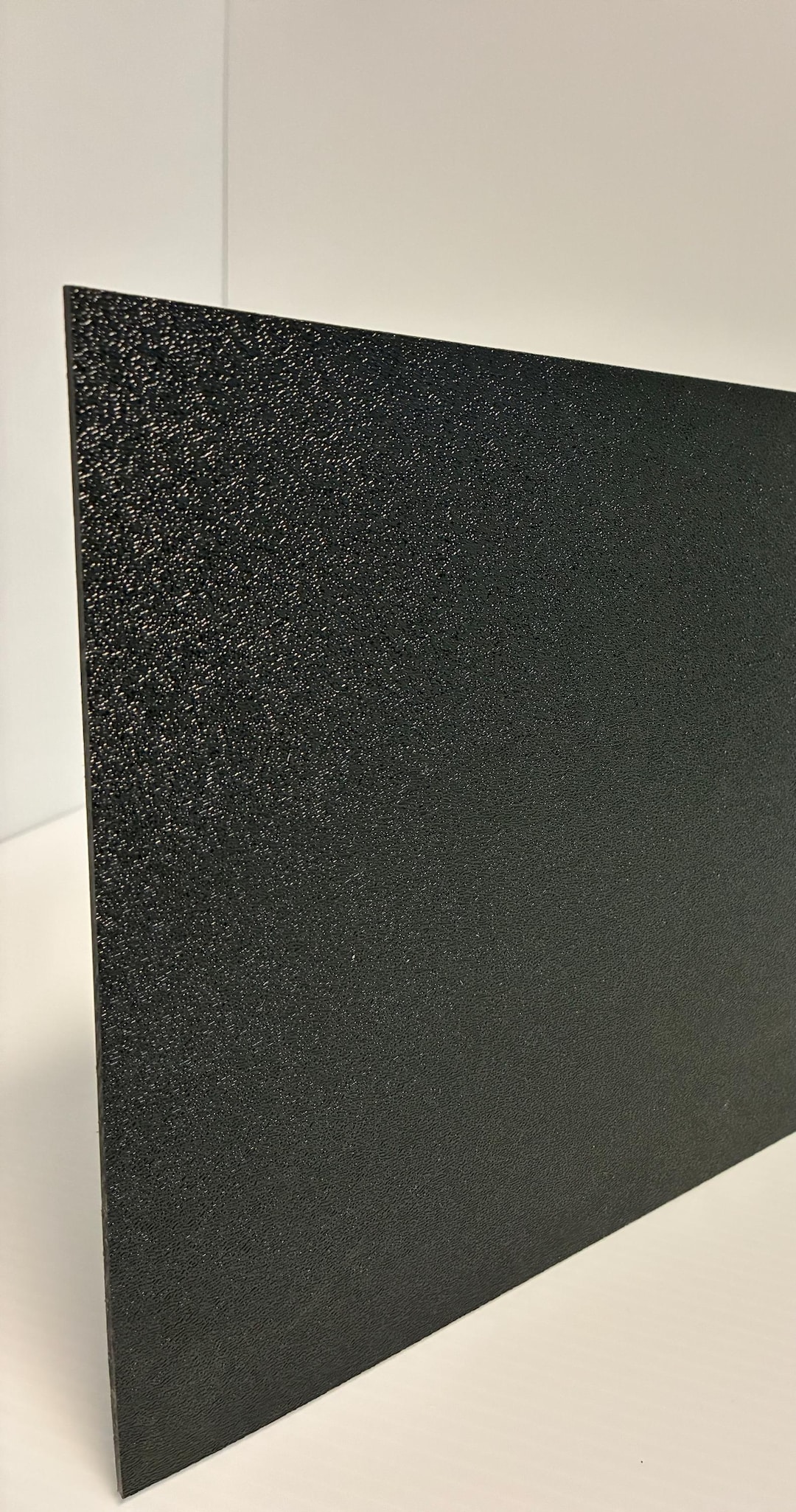BLACK ABS Plastic Sheet - 1/8