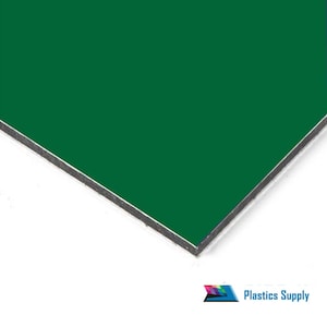 May include: A sheet of dark green plastic, showing the edge of the sheet.