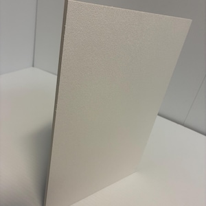 ABS Plastic Sheet - 1/16" Thick - White - Pick Your Size