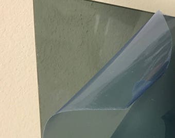 2 Pack - Light Gray/Smoke Transparent Acrylic Plexiglass #2064 - 1/8" - 8" x 12"