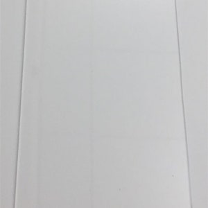Acrylic Plastic Shelf Liner - 1/8&quot; Thick - Clear Transparent - 16&quot; x 18&quot; - Organize Pantry, Garage, Closets