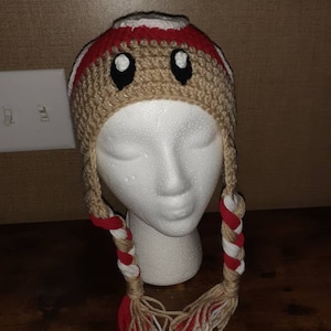 Super Mushroom/ 1-UP Mushroom Inspired Crocheted Hat
