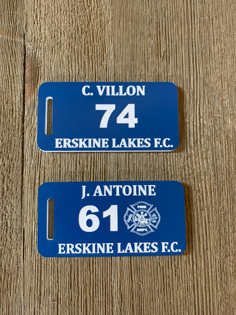 Accountability Tags Fire Department Accountability Tags Etsy