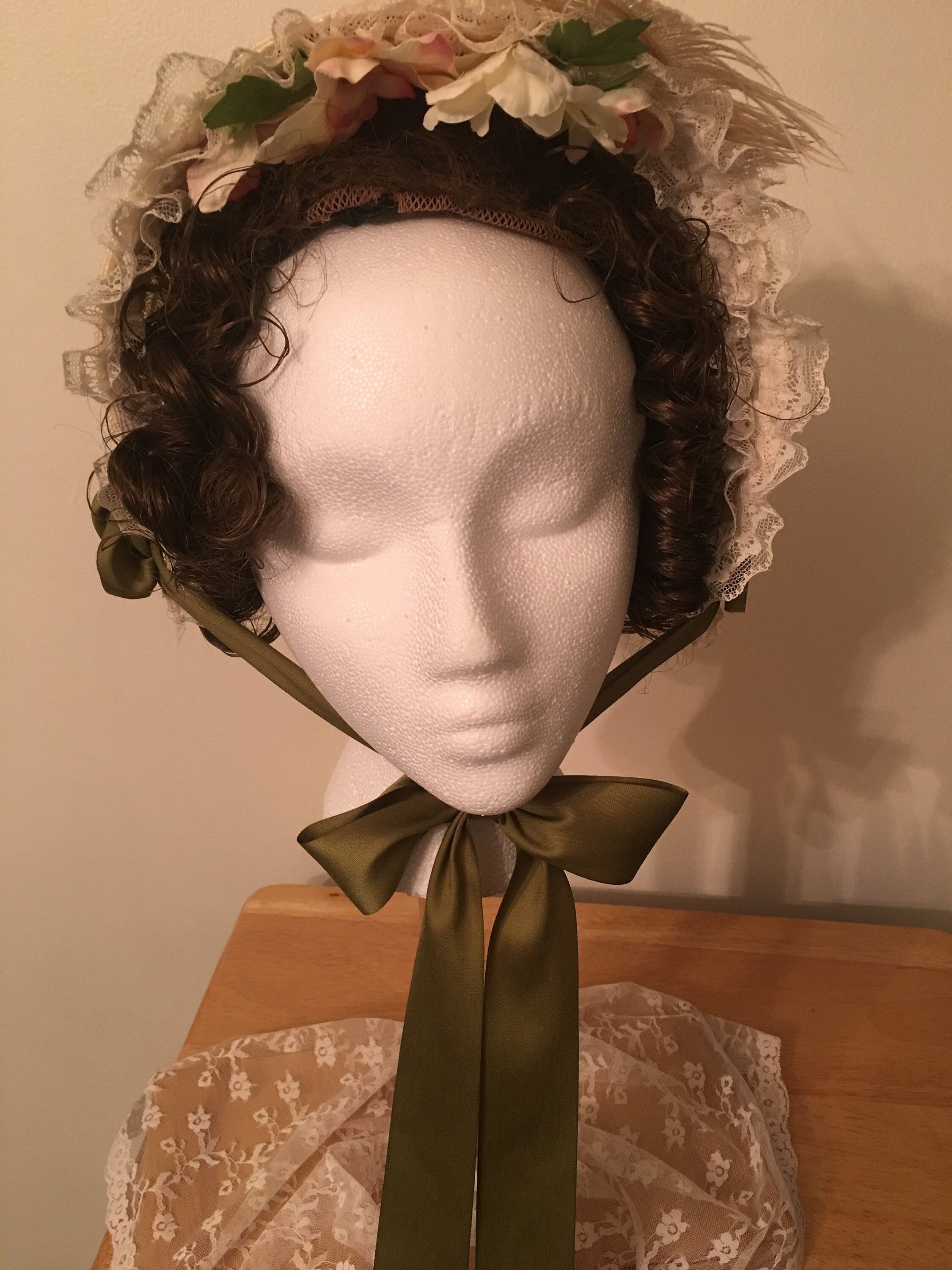 Victorian Ivory Hemp Cottage Straw 