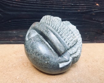 JOUR ET NUIT // Serpentine // Sculpture en pierre // Zimbabwe