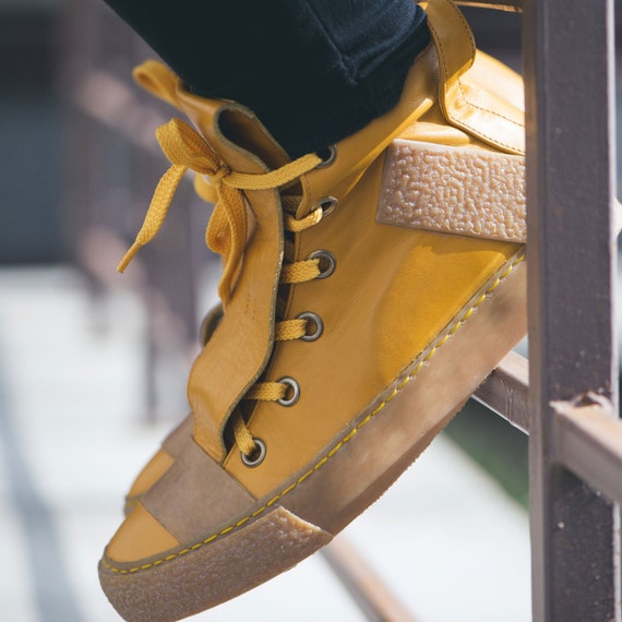 yellow keds shoes