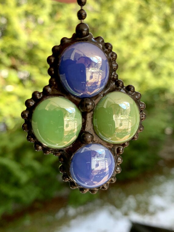 Glass and Metal Ceiling Fan Pull Chain Pull Lamp Pull Etsy