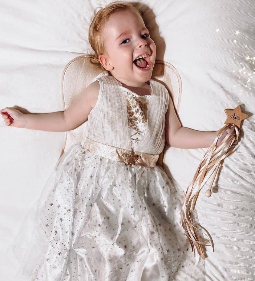 FLOWER GIRL Wooden Wand 26cm Bridesmaid Gift Fairy Magic Etsy