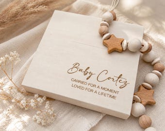 From Grief to Healing, Miscarriage Keepsake Box, Angel Baby Memory Box, Baby Loss Pregnancy Test & Ultrasound Memory Box, Bereavement Gift