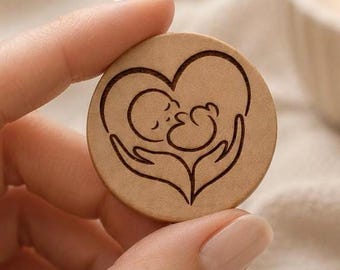 Baby Loss Pocket Token | Miscarriage Keepsake Gift | Pregnancy Loss Memorial | Angel Baby Remembrance Coin | Bereavement Keepsake