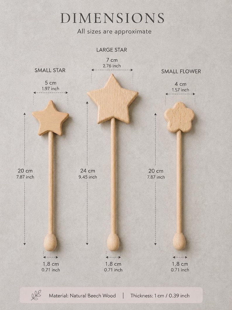 Baguette magique de fée en bois classique | Baguette fille d'honneur | Baguette magique avec nom personnalisé | Baguette de mariage | Baguette princesse | Cadeau grande soeur | Fête sur le thème des fées image 4