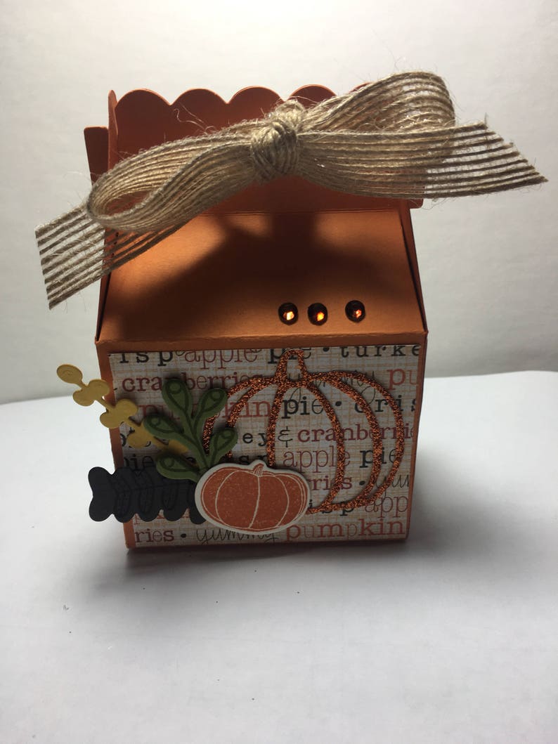 Thanksgiving treat boxes harvest treat boxes fall treat Etsy