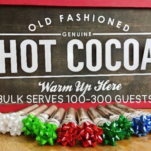 Hot Chocolate Favors Etsy