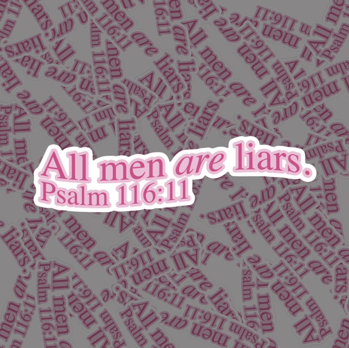 All Men Are Liars
