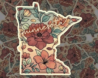 MN - Minnesota State Sticker