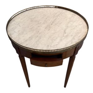 The 18th Century Marble-Top Tea Table, Circa 1770
