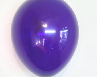 Purple Balloon 11 inch Latex Balloon Jewel Tone Quartz Purple Balloon Purple Birthday Anniversary Baby Shower Wedding Mermaid Decorations