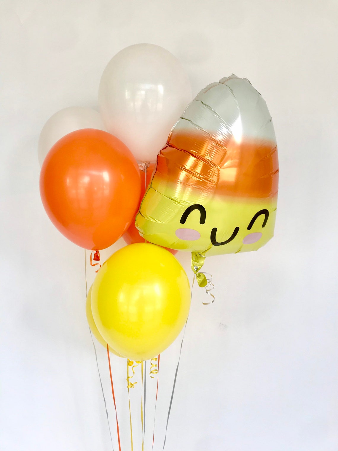 Halloween Balloons Yellow White Orange Candy Corn Balloon image 0