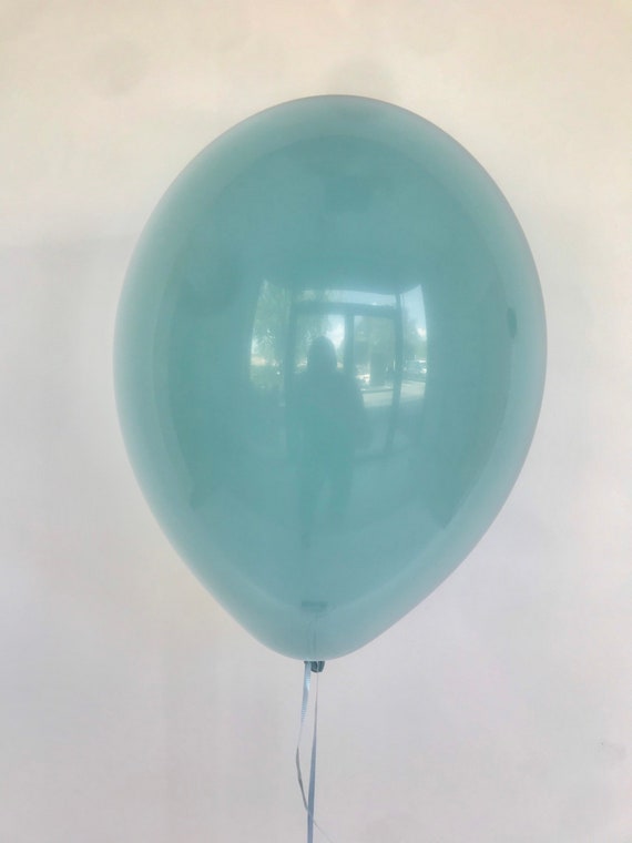 Fashion Light Blue Latex Balloons 11 inch Birthday Party Event Decotex 