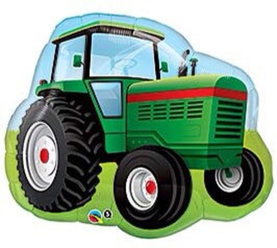 Tractor Balloon Barnyard Party Farm Tractor Party Start Your
