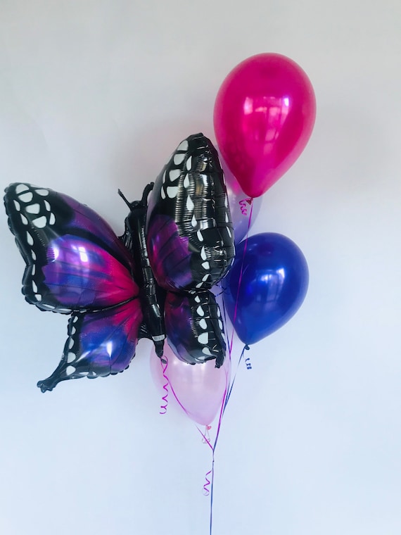 Butterfly Balloons - Butterfly Decorations -Enchanted Garden - Butterfly Garden - Woodland BalloonS - Butterfly Birthday - Butterfly Shower