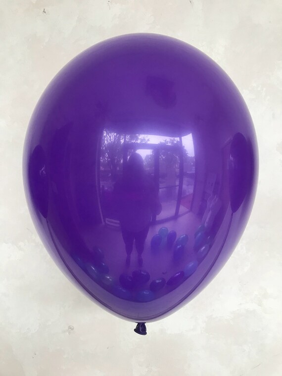 Purple Balloons, Dark Purple Balloons, 11 inch Latex Balloons, Baby Shower Balloons, Wedding, Anniversary - Birthday Balloons Il_570xn