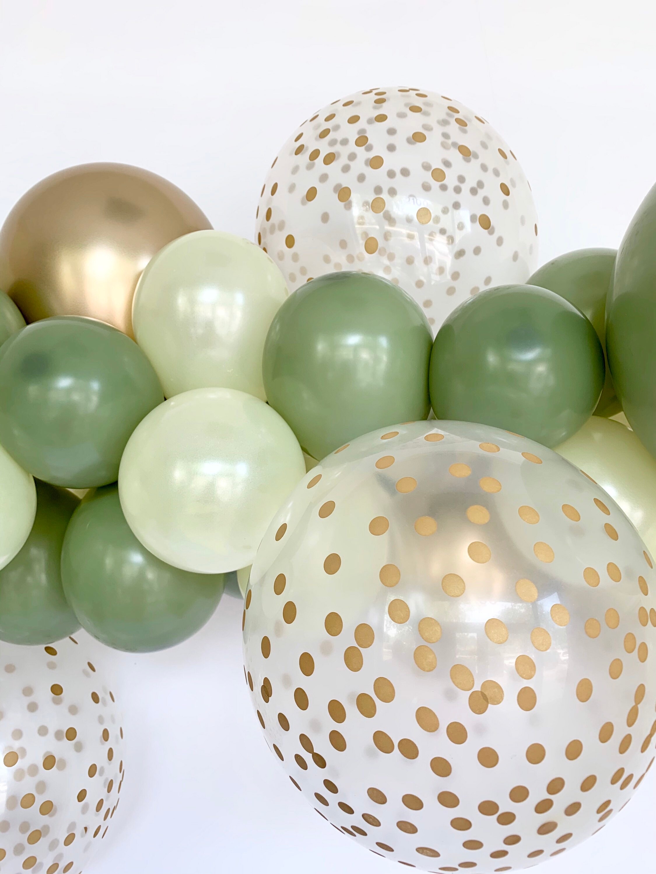 Sage Green Balloon Garland DIY Kit Sage Bridal Shower Sage Etsy