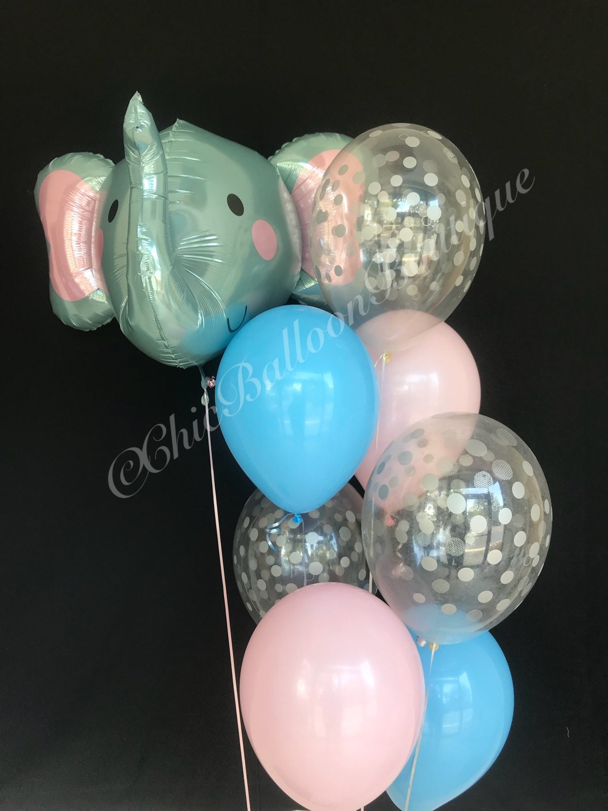 Elephant Balloons Gender Reveal Balloons Baby Shower Etsy Elephant Balloons Gender Reveal Balloons Baby Shower Etsy