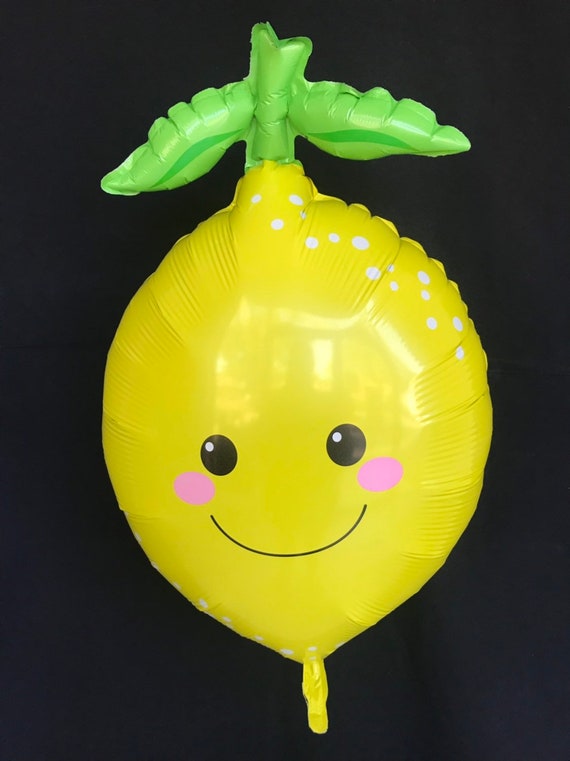 Lemon Balloon - Fruit Balloons - Tutti Frutti Balloons - Lemonade Stand - Main Squeeze - Lemon Party - Lemon Shower - Lil Cutie Party Il_570xn