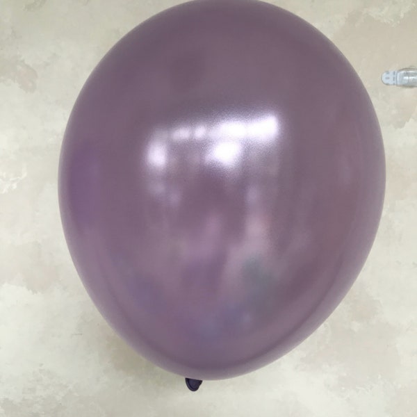 Lavender Pearl Balloons, 11 inch Latex Balloons, Wedding, Birthday, Baby Shower Balloons, Light Purple Balloon - Lavender Balloons