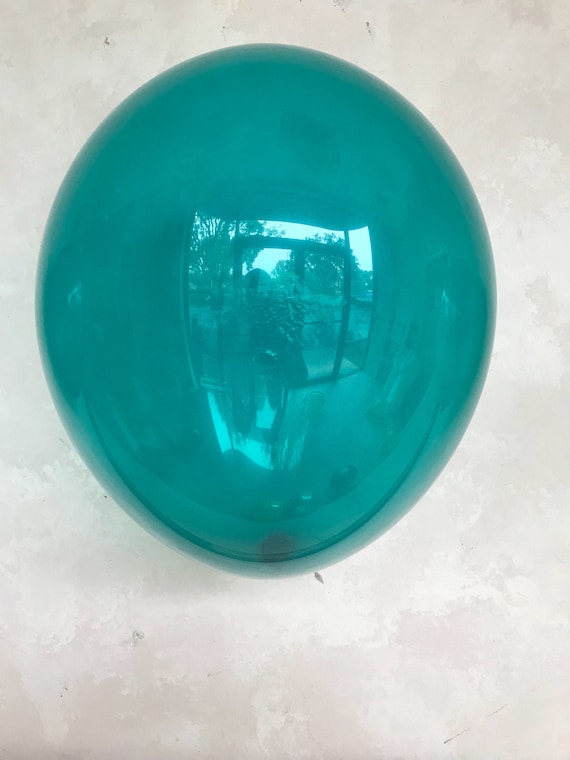 Jewel Teal Balloons, 11 inch Latex Balloon, Wedding, Baby Shower