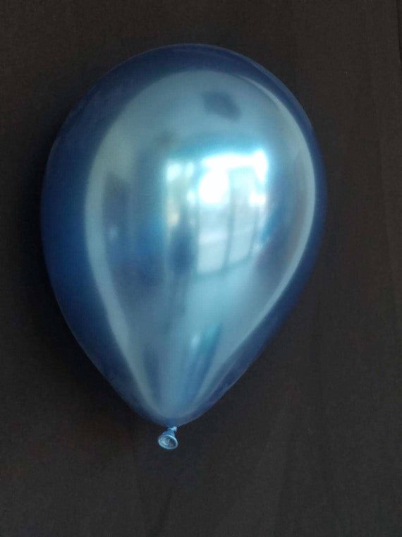 Chrome Blue Balloon, Blue Balloons, Fathers Day Balloon, Best Dad Ever, Baby Shower Balloon, Under the Sea, Anniversary Balloons Il_570xn