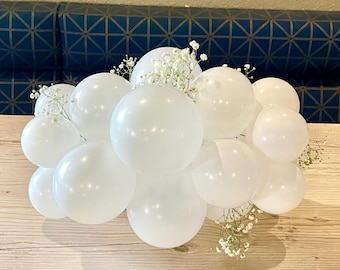 Cloud Balloons On Cloud Nine Cloud Baby Shower Baby Breathe Balloon Cloud Centerpiece Cloud Themed Party Bridal Shower Bachelorette Party
