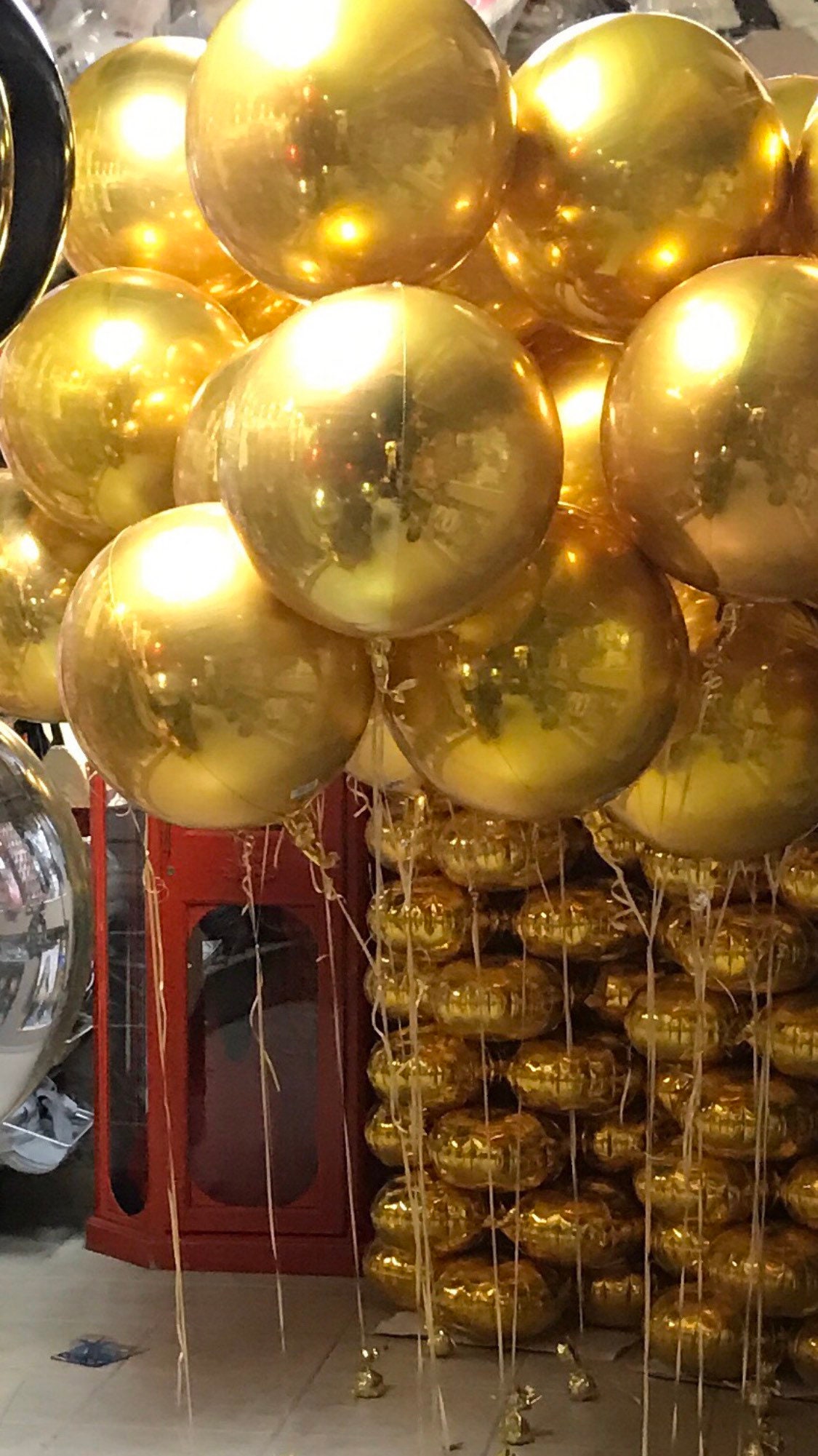Orb Balloons Chrome Round Balloons 16 Orbz Birthday Etsy